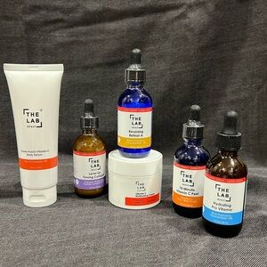 The Lab 6-piece skin care line